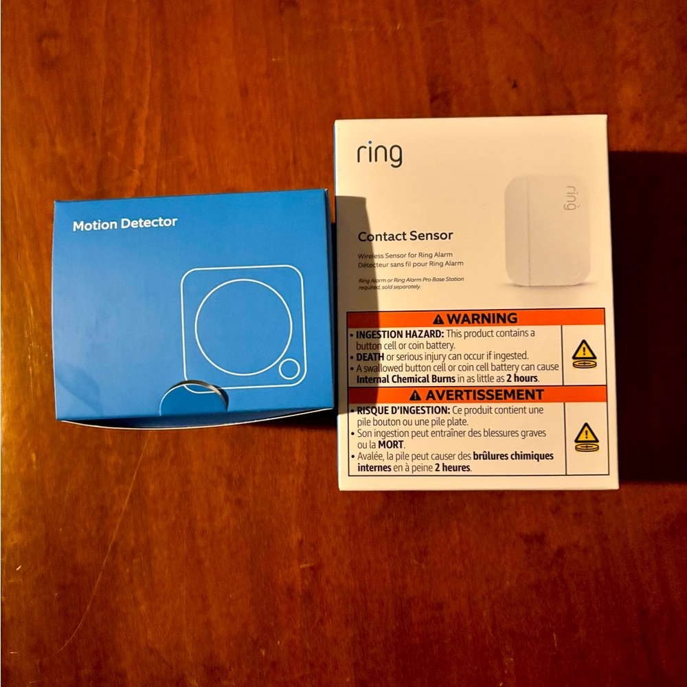 Ring door window sensor and motion sensor NEW